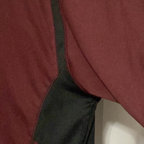 Champion Elite TEXAS A&M Polo Shirt size 2XL Performance Athletic Wine/Black - Picture 9 of 13